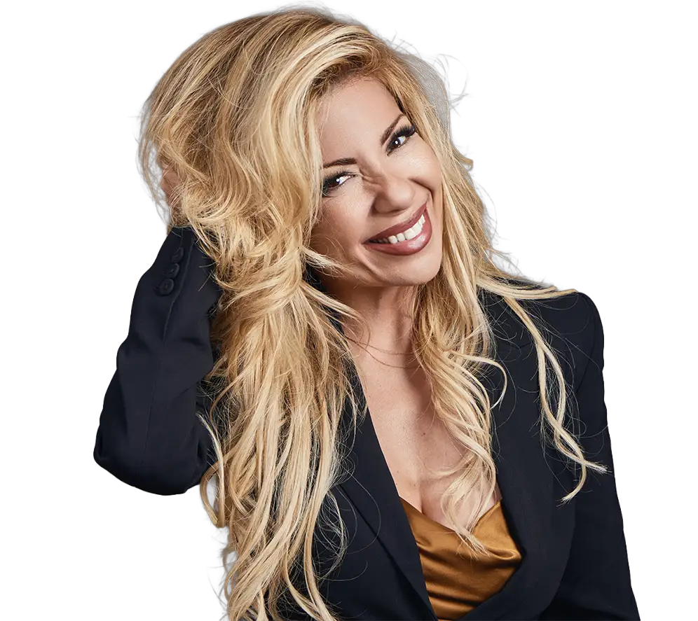 Nathalie Charlot, cabeleireira e especialista em coloração no Algarve